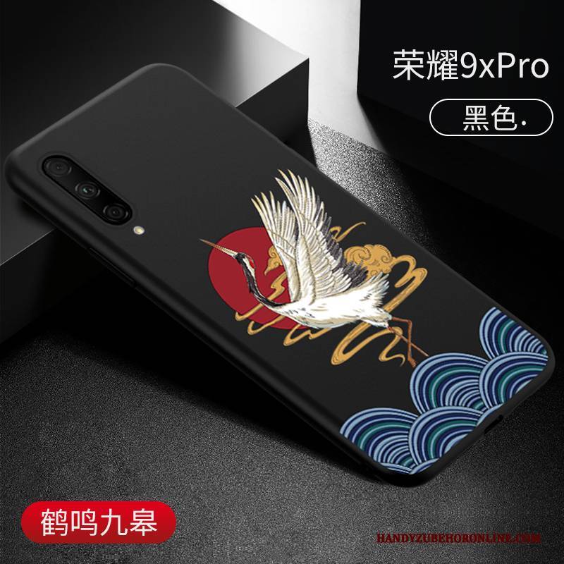 Hülle Honor 9x Pro Schutz Anti-sturz Ratte, Case Honor 9x Pro Taschen Chinesische Art Handyhüllen