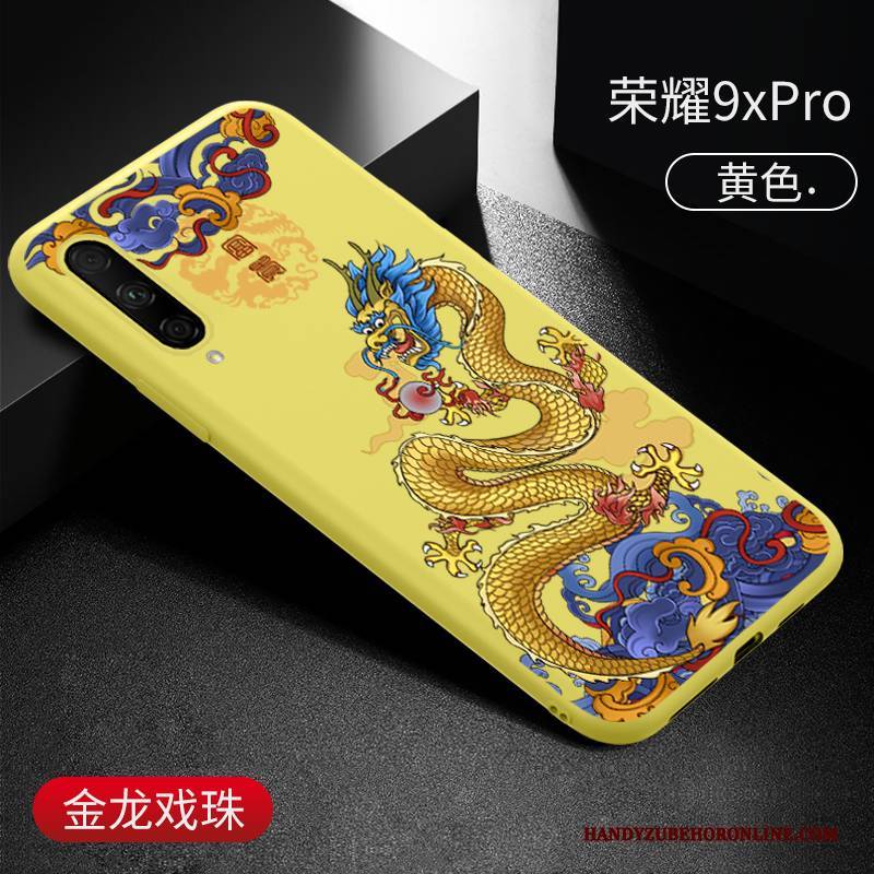 Hülle Honor 9x Pro Schutz Anti-sturz Ratte, Case Honor 9x Pro Taschen Chinesische Art Handyhüllen