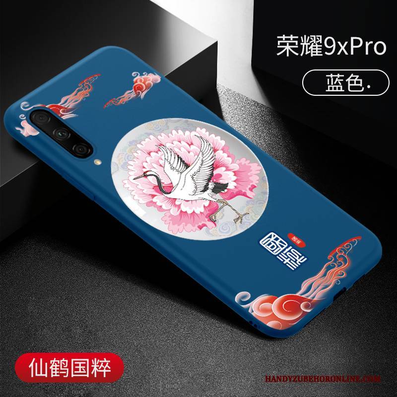 Hülle Honor 9x Pro Schutz Anti-sturz Ratte, Case Honor 9x Pro Taschen Chinesische Art Handyhüllen