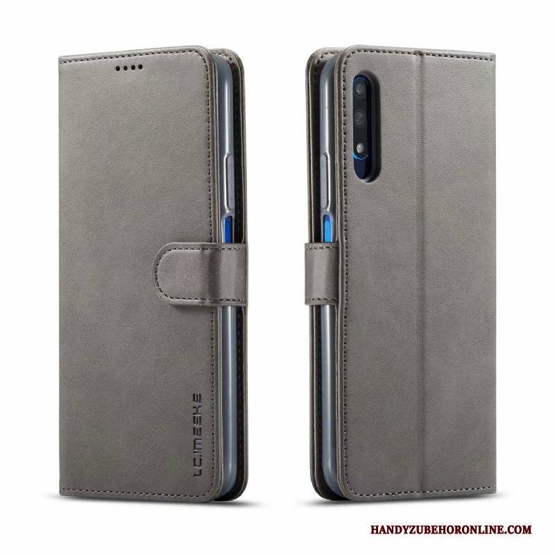 Hülle Honor 9x Schutz Anti-sturz Handyhüllen, Case Honor 9x Folio Grau