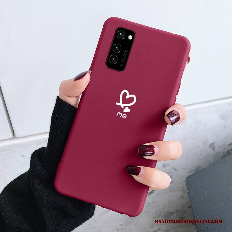 Hülle Honor View30 Pro Weiche Liebe Handyhüllen, Case Honor View30 Pro Kreativ Persönlichkeit Blau