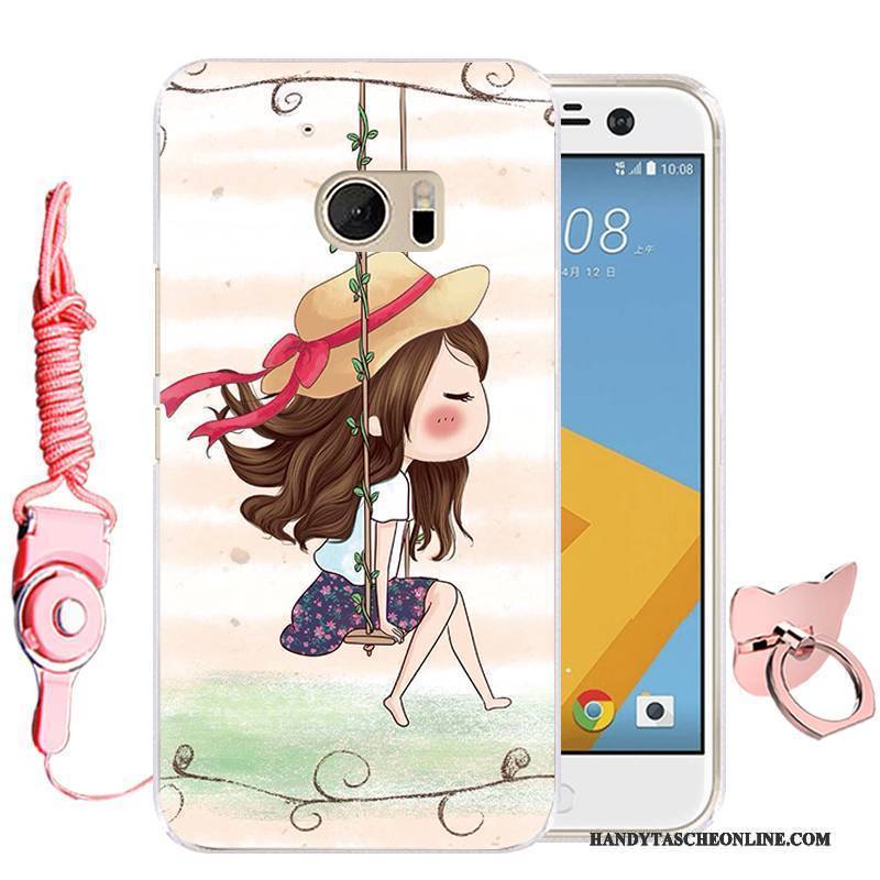 Hülle Htc 10 Karikatur Handyhüllen Rosa, Case Htc 10 Silikon