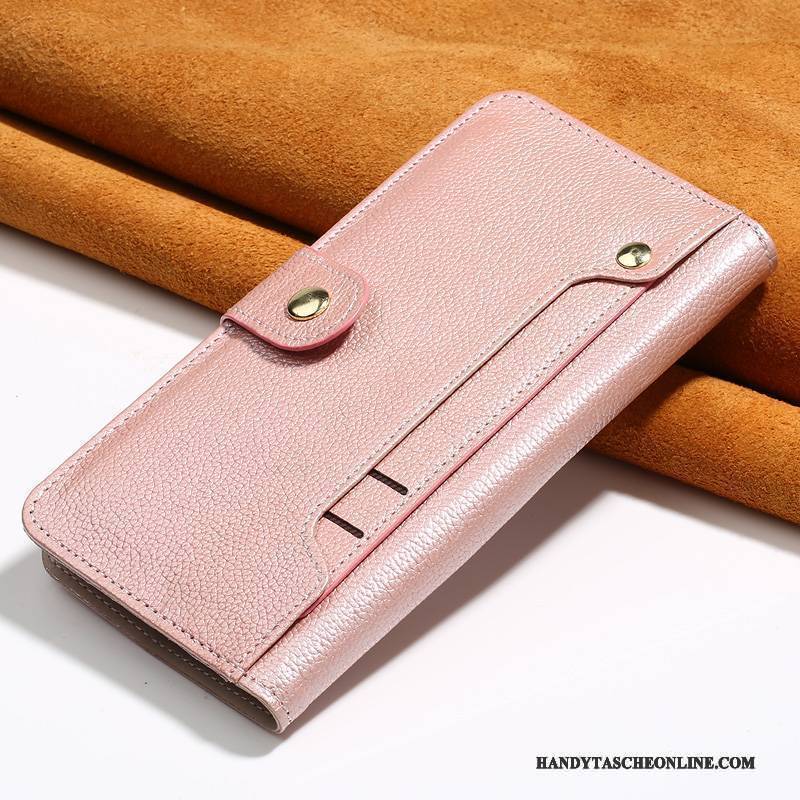 Hülle Htc 10 Lederhülle Rosa Handyhüllen, Case Htc 10 Taschen Angepasst Anti-sturz