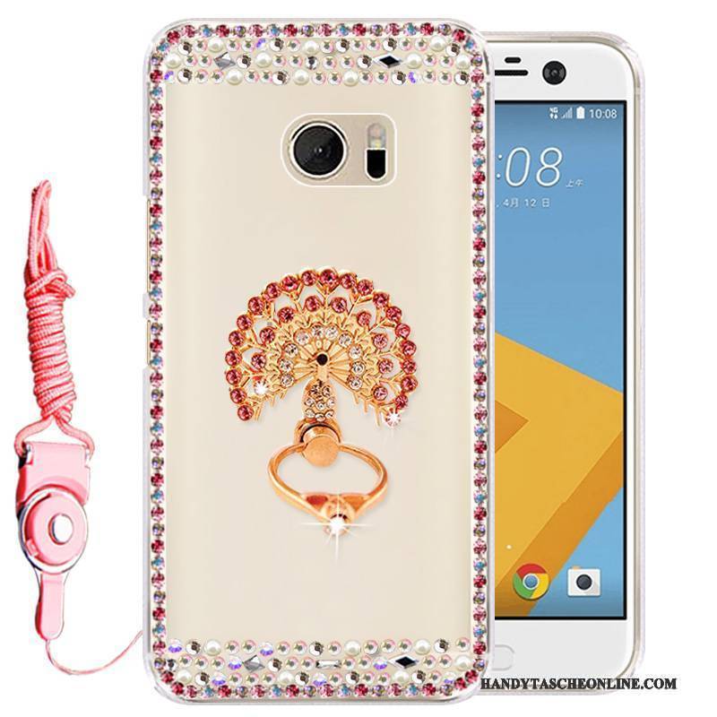 Hülle Htc 10 Strass Rosa Handyhüllen, Case Htc 10 Silikon