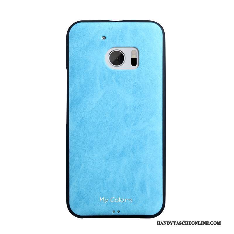 Hülle Htc 10 Weiche Blau Business, Case Htc 10 Schutz Handyhüllen