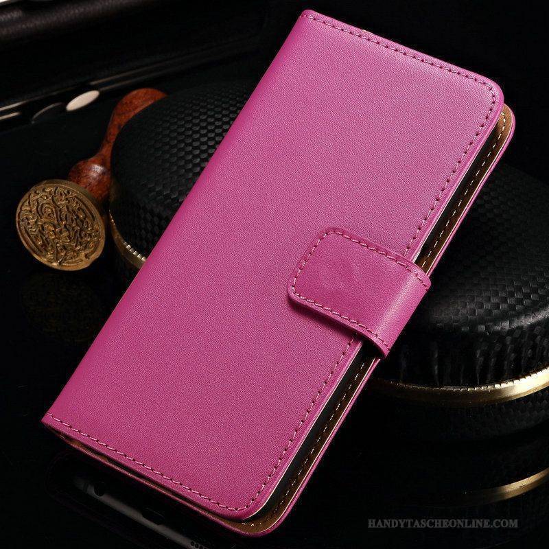 Hülle Htc Desire 10 Lifestyle Folio Handyhüllen Rot, Case Htc Desire 10 Lifestyle Lederhülle