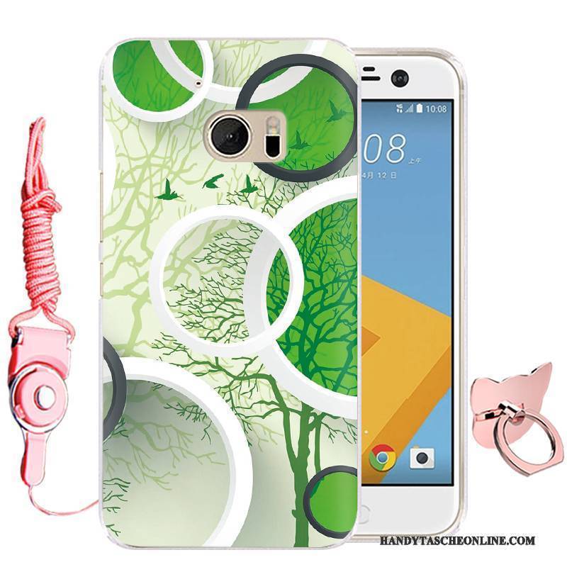 Hülle Htc Desire 10 Lifestyle Karikatur Rosa Handyhüllen, Case Htc Desire 10 Lifestyle Schutz