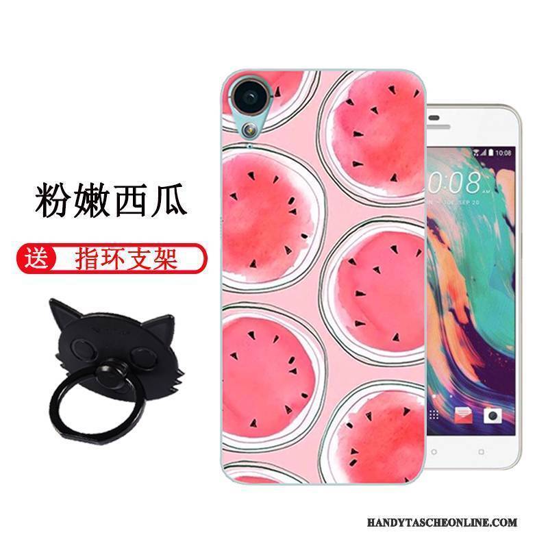 Hülle Htc Desire 10 Lifestyle Karikatur Schwarz Persönlichkeit, Case Htc Desire 10 Lifestyle Schutz Handyhüllen Blau