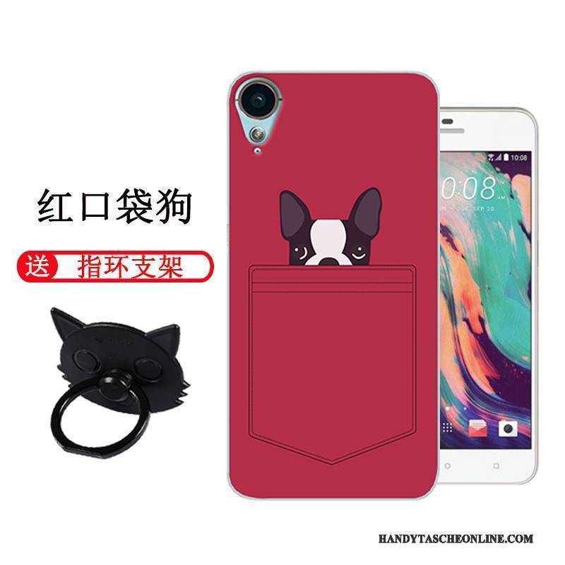 Hülle Htc Desire 10 Lifestyle Karikatur Schwarz Persönlichkeit, Case Htc Desire 10 Lifestyle Schutz Handyhüllen Blau