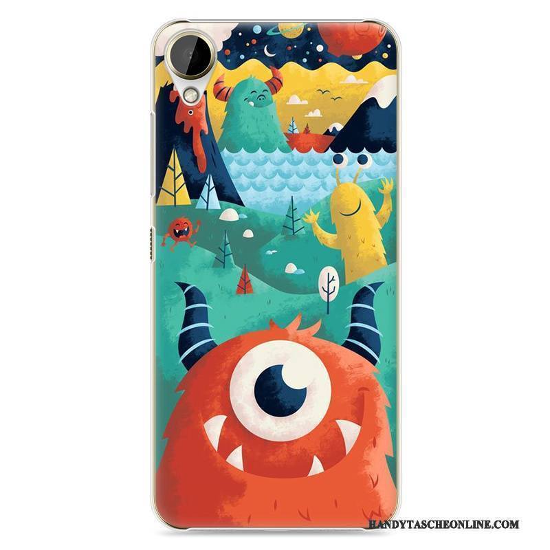 Hülle Htc Desire 10 Lifestyle Karikatur Schwer Handyhüllen, Case Htc Desire 10 Lifestyle Gemalt Weiß