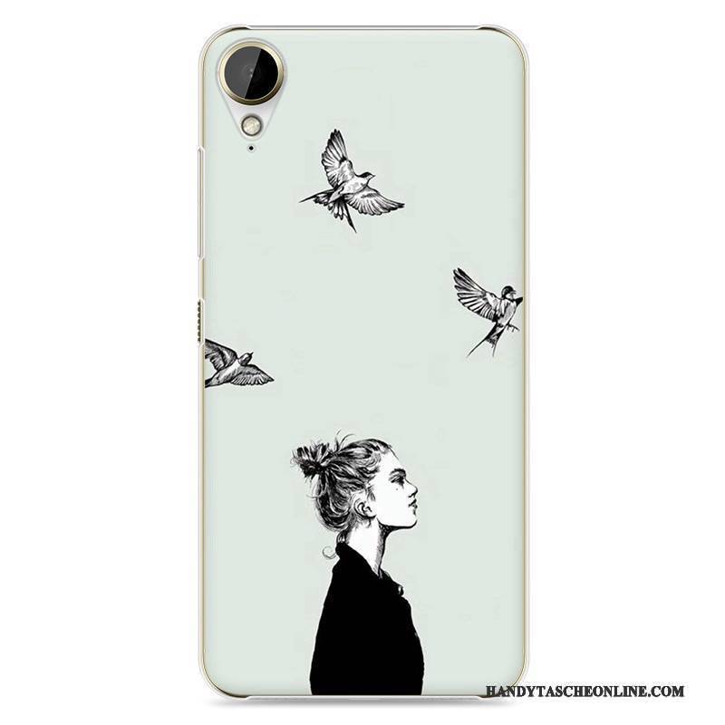 Hülle Htc Desire 10 Lifestyle Kreativ Liebhaber Handyhüllen, Case Htc Desire 10 Lifestyle Gelb