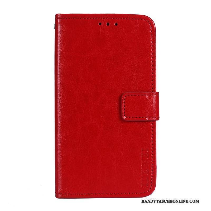 Hülle Htc Desire 530 Lederhülle Rot Brieftasche, Case Htc Desire 530 Folio Handyhüllen Karte