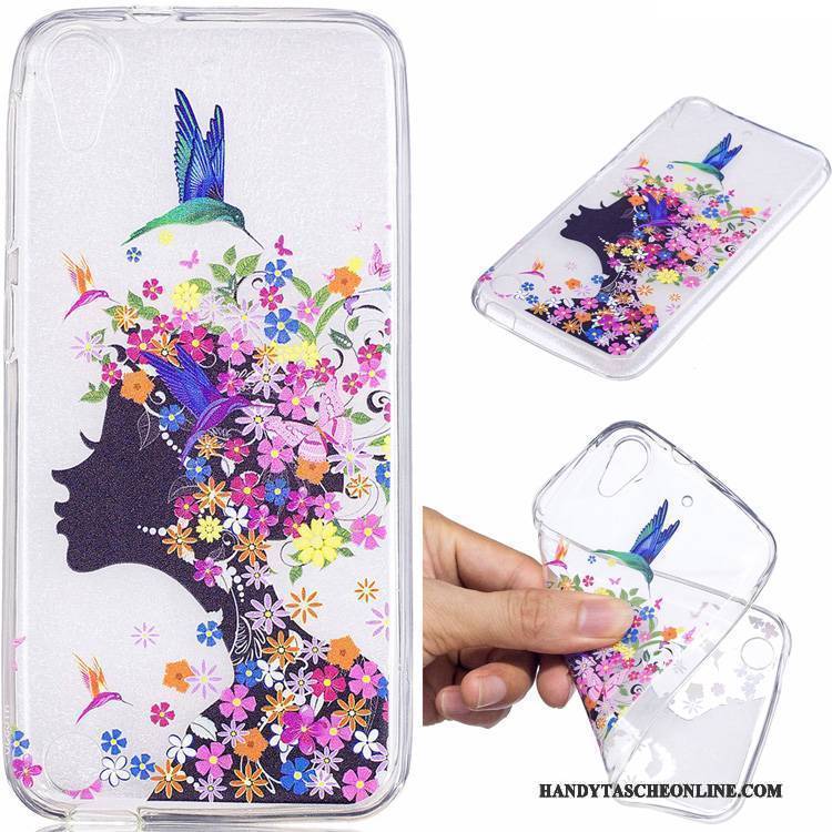 Hülle Htc Desire 530 Schutz Grün Handyhüllen, Case Htc Desire 530 Karikatur Hängende Verzierungen