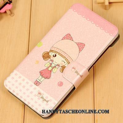 Hülle Htc Desire 728 Geldbörse Handyhüllen Rosa, Case Htc Desire 728 Schutz