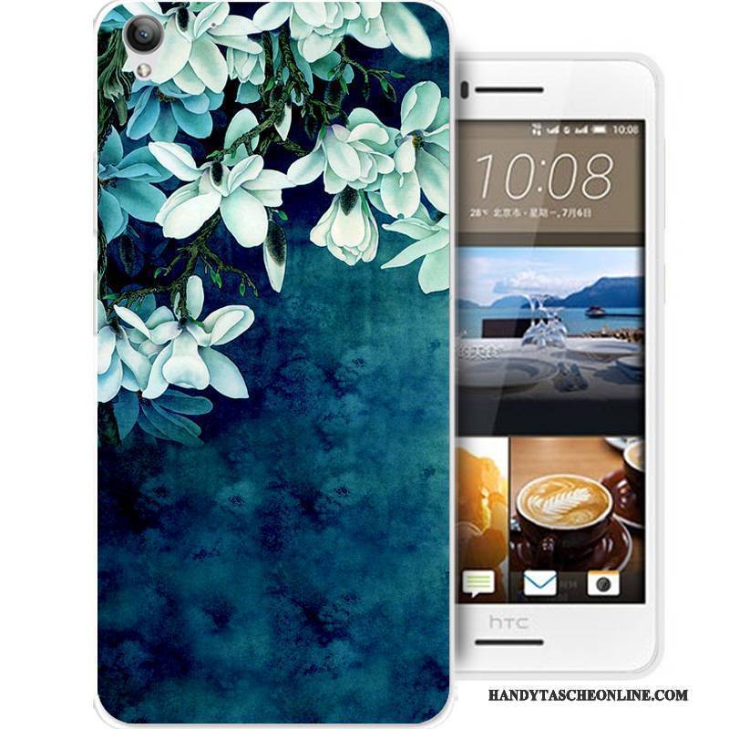 Hülle Htc Desire 728 Karikatur Anti-sturz Schwarz, Case Htc Desire 728 Schutz Handyhüllen