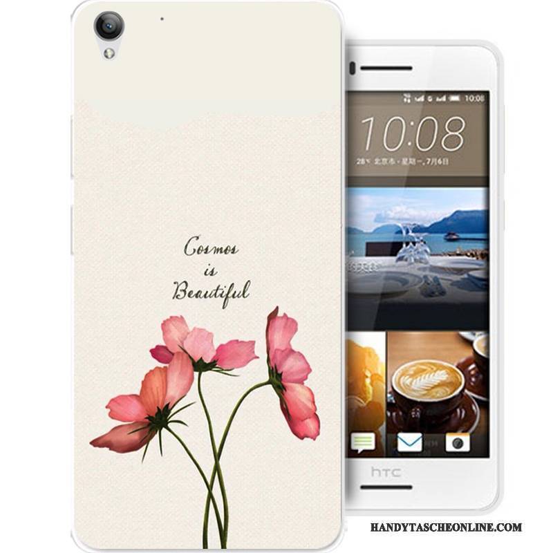 Hülle Htc Desire 728 Karikatur Anti-sturz Schwarz, Case Htc Desire 728 Schutz Handyhüllen