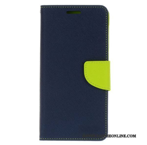 Hülle Htc Desire 728 Lederhülle Handyhüllen Blau, Case Htc Desire 728 Geldbörse