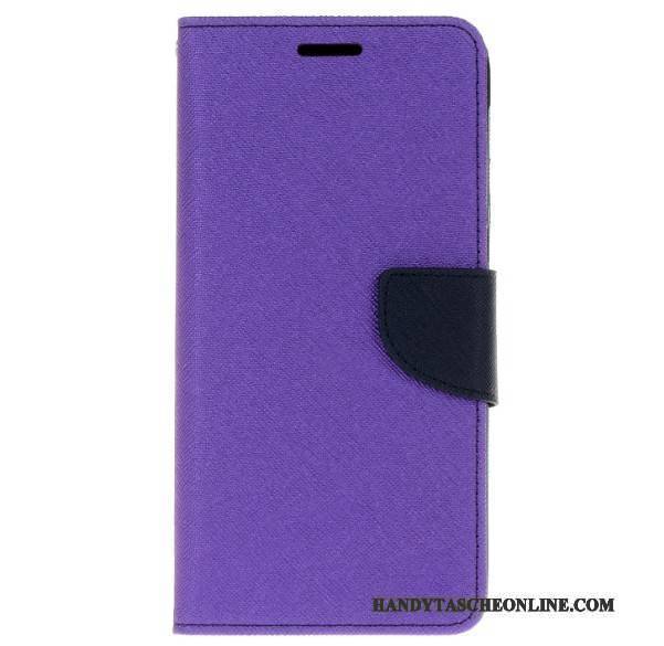 Hülle Htc Desire 728 Lederhülle Handyhüllen Blau, Case Htc Desire 728 Geldbörse