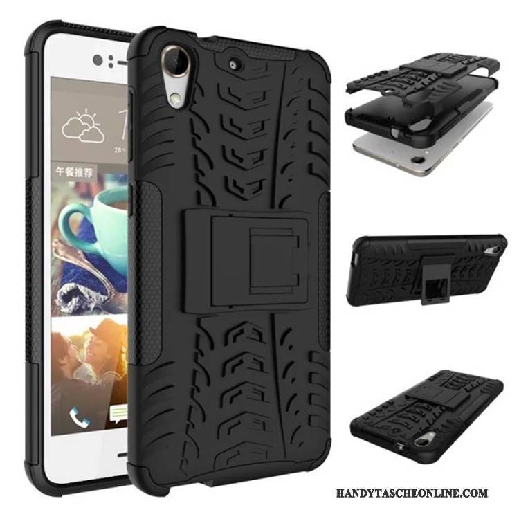 Hülle Htc Desire 728 Schutz Handyhüllen Anti-sturz, Case Htc Desire 728 Rot Bunt