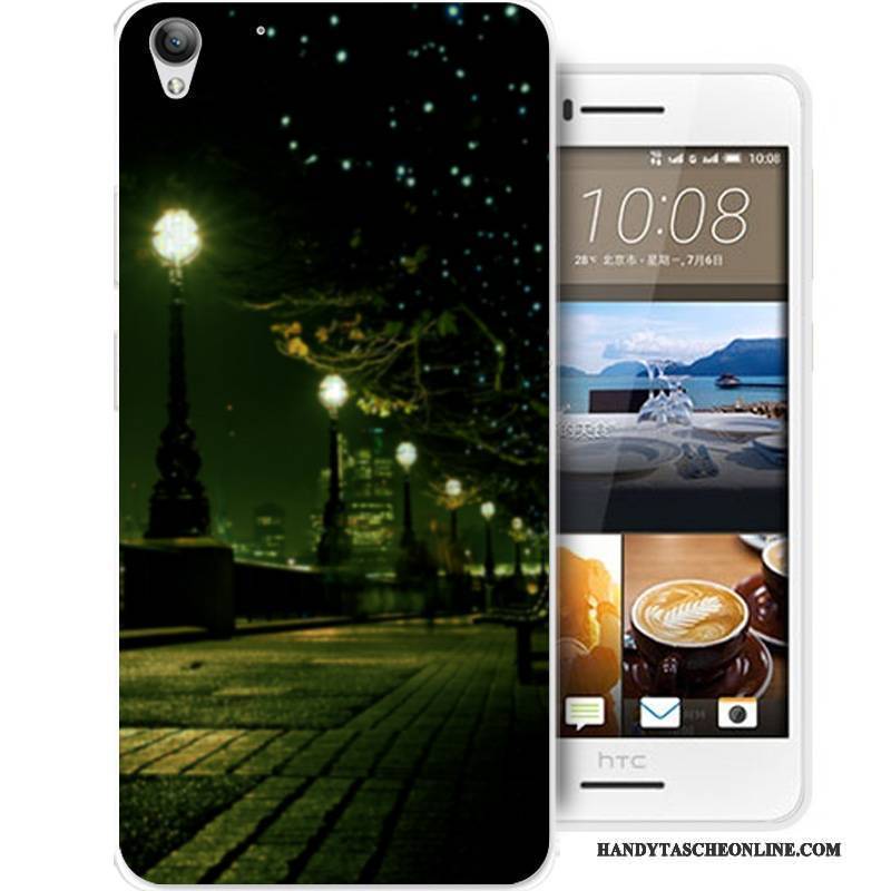 Hülle Htc Desire 728 Schutz Schwarz Handyhüllen, Case Htc Desire 728 Taschen Anti-sturz