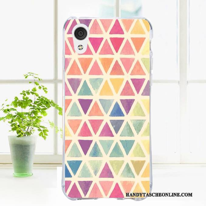 Hülle Htc Desire 728 Taschen Frucht Weiß, Case Htc Desire 728 Blumen Handyhüllen Wind