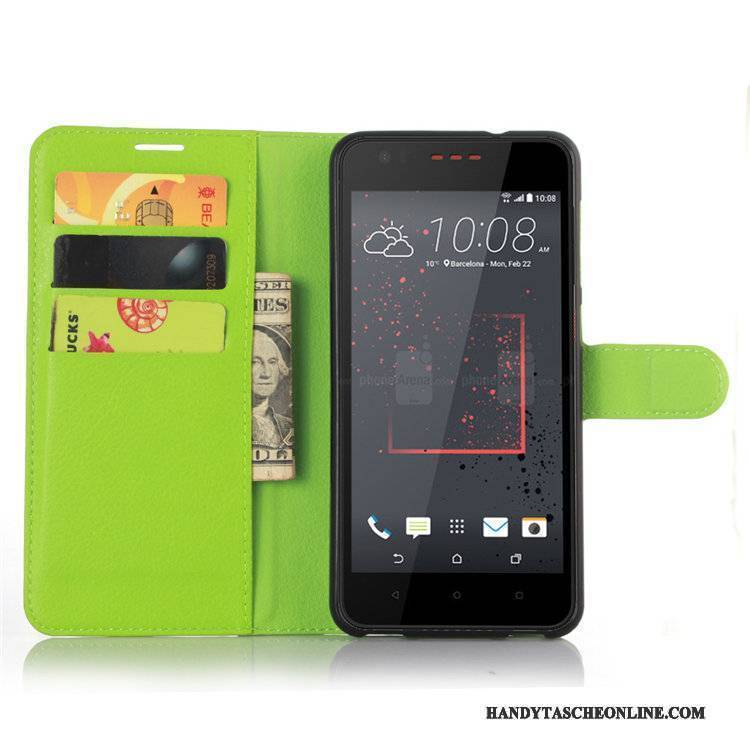 Hülle Htc Desire 825 Geldbörse Rot Handyhüllen, Case Htc Desire 825 Schutz Karte