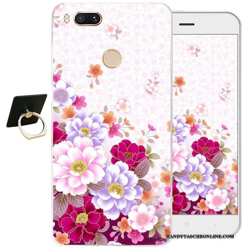 Hülle Htc Desire 825 Weiche Weiß Chinesische Art, Case Htc Desire 825 Taschen Handyhüllen Transparent