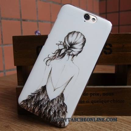 Hülle Htc One A9 Gemalt Weiß Trend, Case Htc One A9 Schutz Handyhüllen