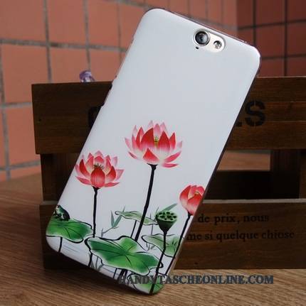 Hülle Htc One A9 Gemalt Weiß Trend, Case Htc One A9 Schutz Handyhüllen