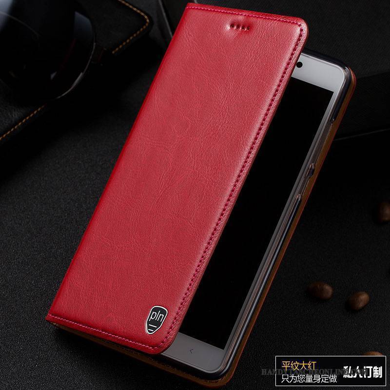 Hülle Htc One A9s Schutz Muster Handyhüllen, Case Htc One A9s Lederhülle Rot Anti-sturz