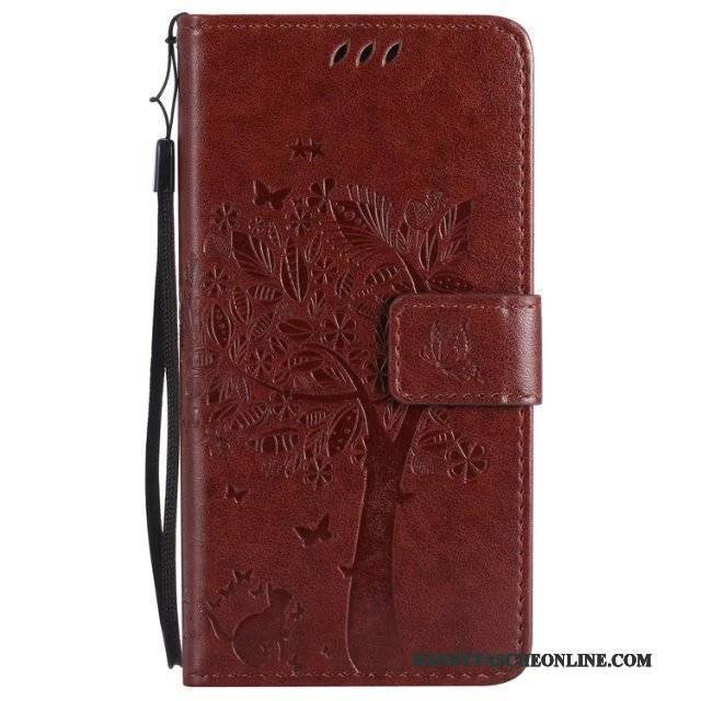 Hülle Htc One M8 Karikatur Handyhüllen Pulver, Case Htc One M8 Folio Rot Anti-sturz