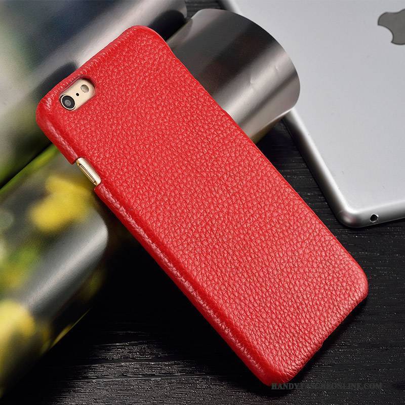 Hülle Htc One M8 Lederhülle Rot Trend, Case Htc One M8 Leder Hintere Abdeckung Anti-sturz