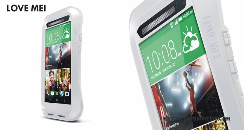 Hülle Htc One M8 Schutz Nubuck Anti-sturz, Case Htc One M8 Taschen Drei Verteidigungen Schwarz