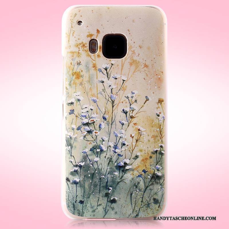 Hülle Htc One M9 Gemalt Lila Trend, Case Htc One M9 Schutz Nubuck Schwer