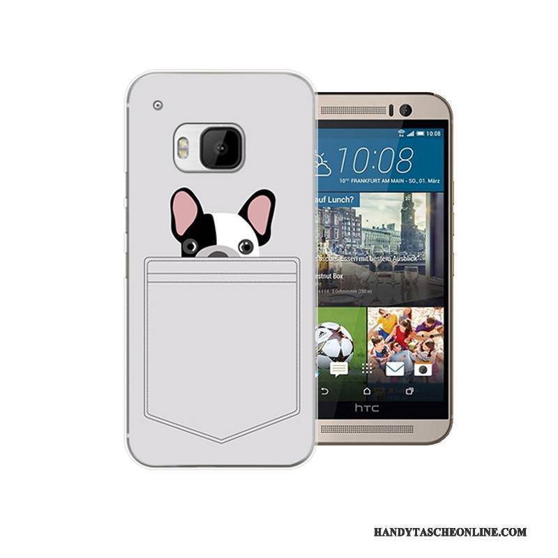 Hülle Htc One M9 Karikatur Trend Anti-sturz, Case Htc One M9 Schutz Schwer Persönlichkeit