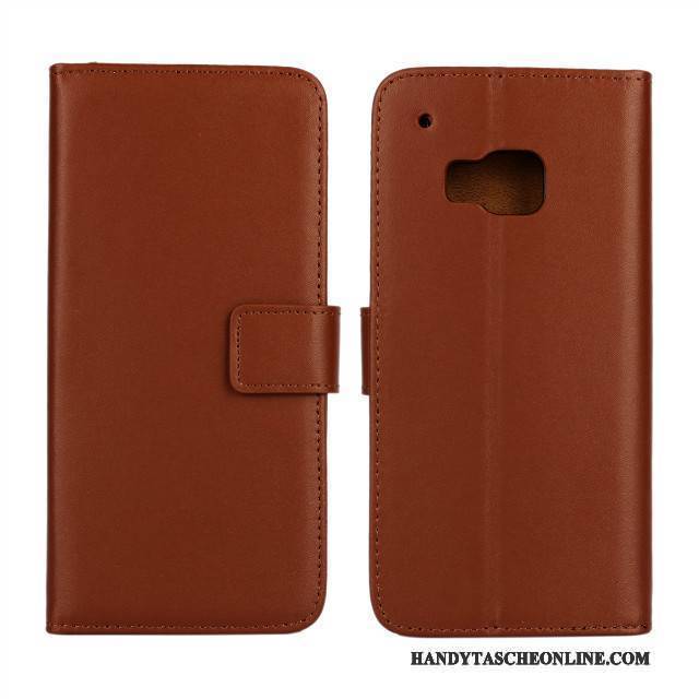 Hülle Htc One M9 Leder Grün Karte, Case Htc One M9 Schutz Handyhüllen