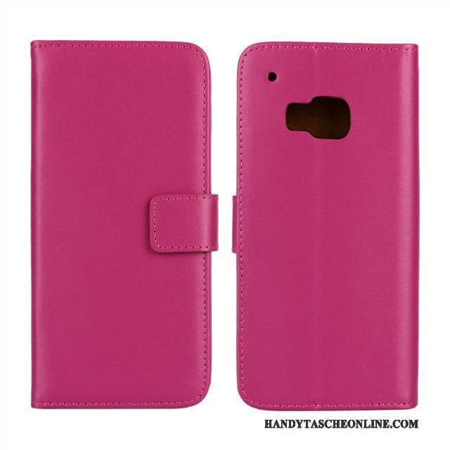 Hülle Htc One M9 Leder Grün Karte, Case Htc One M9 Schutz Handyhüllen