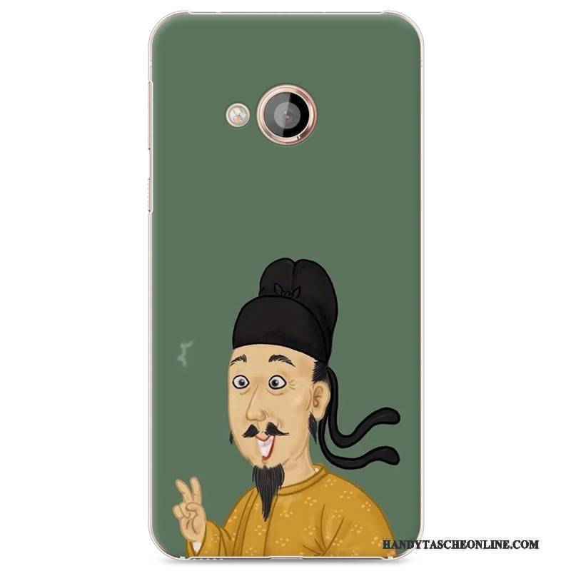 Hülle Htc U Play Gemalt Handyhüllen Schwer, Case Htc U Play Karikatur Gelb Liebhaber