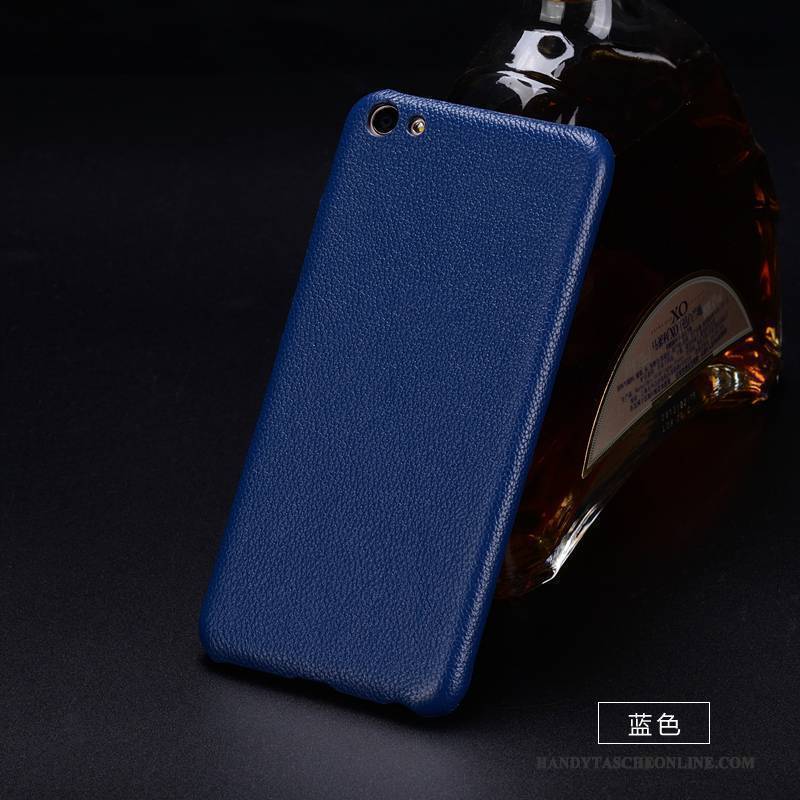 Hülle Htc U Play Leder Schlank Handyhüllen, Case Htc U Play Lederhülle Angepasst Gold