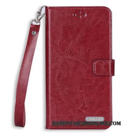 Hülle Htc U Play Lederhülle Anti-sturz Schwarz, Case Htc U Play Silikon Hängende Verzierungen Handyhüllen