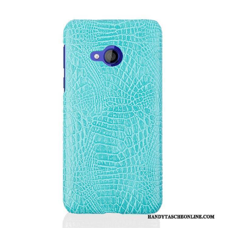 Hülle Htc U Play Schutz Schwer Krokodilmuster, Case Htc U Play Schwarz Handyhüllen