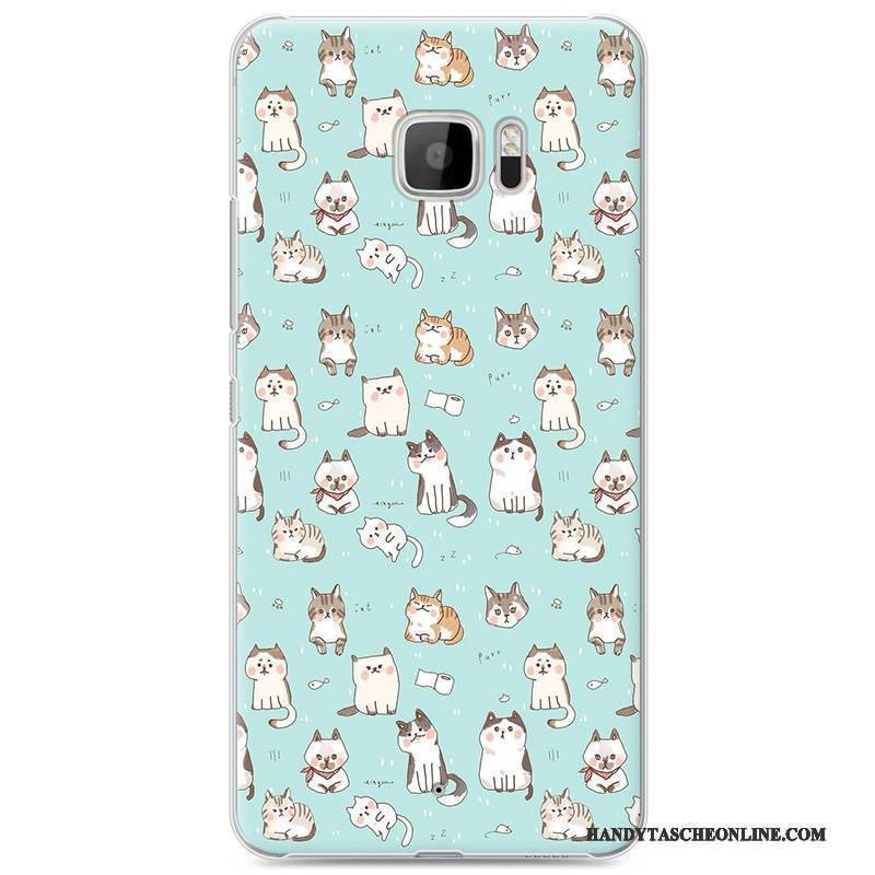 Hülle Htc U Ultra Karikatur Blau Anti-sturz, Case Htc U Ultra Schutz Handyhüllen