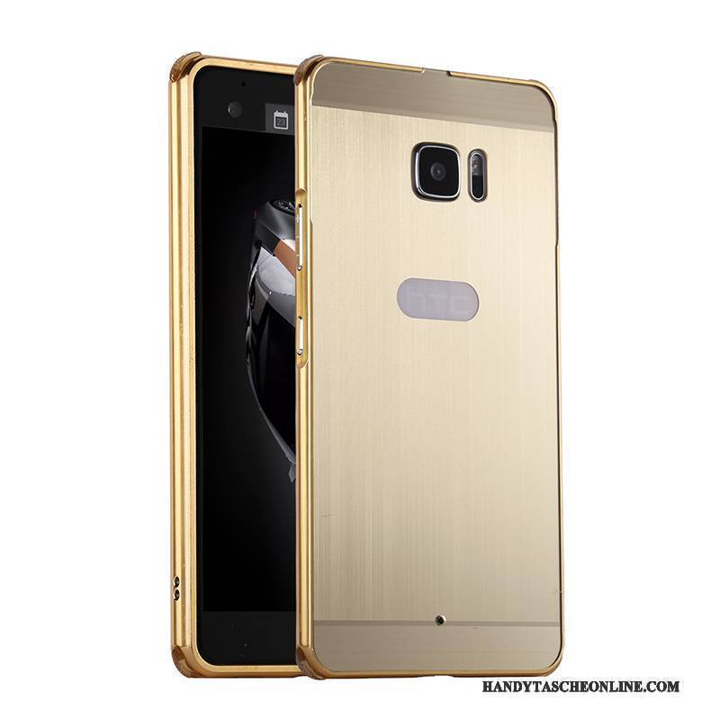 Hülle Htc U Ultra Metall Anti-sturz Trend, Case Htc U Ultra Schutz Handyhüllen Gold