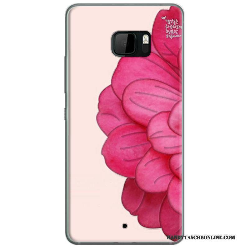 Hülle Htc U Ultra Weiche Rosa Anti-sturz, Case Htc U Ultra Karikatur Trend Handyhüllen