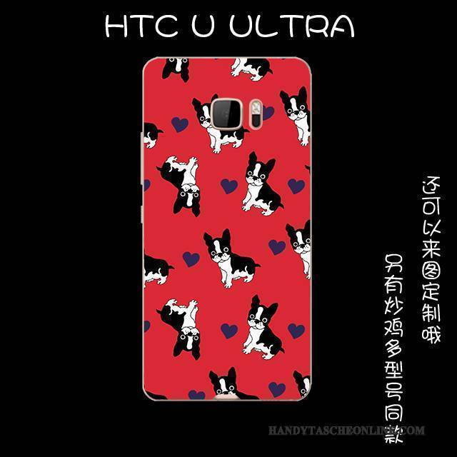 Hülle Htc U Ultra Weiche Rosa Anti-sturz, Case Htc U Ultra Schutz Handyhüllen Nette