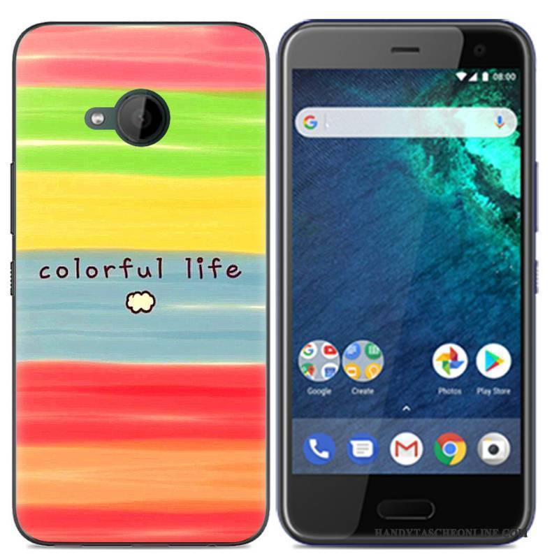 Hülle Htc U11 Life Weiche Handyhüllen Neu, Case Htc U11 Life Gemalt Nette Trend