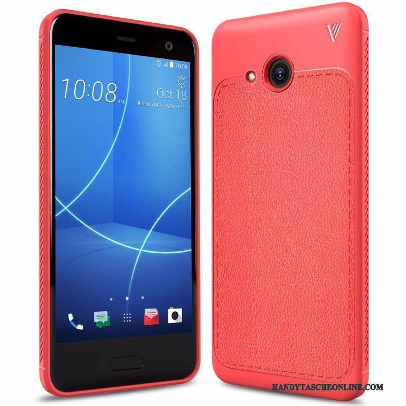 Hülle Htc U11 Life Weiche Handyhüllen Rot, Case Htc U11 Life Schutz