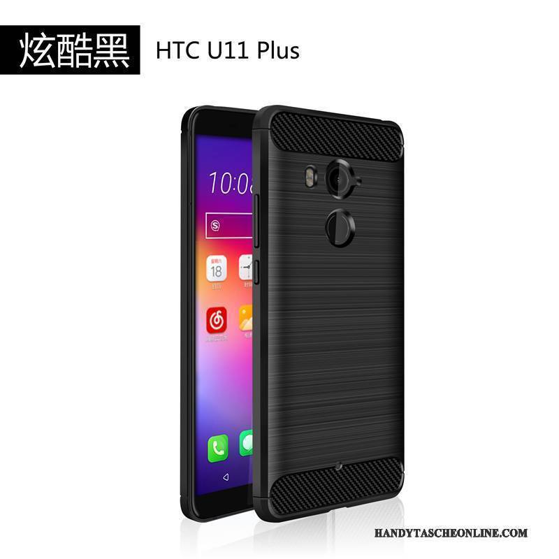 Hülle Htc U11+ Weiche Grün Handyhüllen, Case Htc U11+ Kreativ Anti-sturz