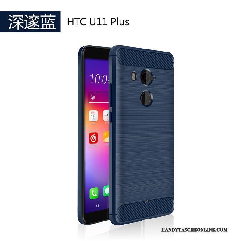 Hülle Htc U11+ Weiche Grün Handyhüllen, Case Htc U11+ Kreativ Anti-sturz