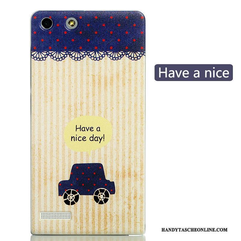 Hülle Huawei Ascend G6 Karikatur Schwer Persönlichkeit, Case Huawei Ascend G6 Schutz Handyhüllen Hintere Abdeckung